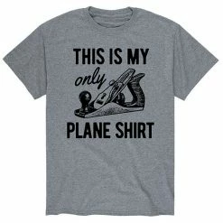 Licensed Character Men's My Only Plane Shirt Tee Red -Licensed Character Shop unnamed file 3889