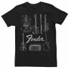 Licensed Character Men's Fender Guitars & Amp Logo Tee -Licensed Character Shop unnamed file 3898