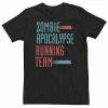 Licensed Character Big & Tall Zombie Apocalypse Running Team Tee -Licensed Character Shop unnamed file 39001