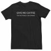 Licensed Character Big & Tall "Give Me Coffee For The Things I Can Change" Tee -Licensed Character Shop unnamed file 39040