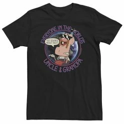 Licensed Character Big & Tall Cartoon Network Everyone In The World's Uncle Grandpa Tee