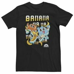 Licensed Character Big & Tall Cartoon Network Gumball Darwin Banana Joe Na Na Na Dance Tee