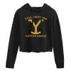 Licensed Character Juniors' Juniors Yellowstone "Y" Cropped Graphic Hoodie -Licensed Character Shop unnamed file 3924