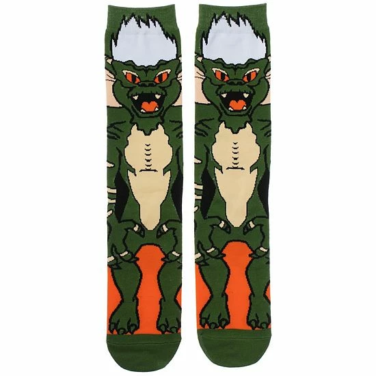 Licensed Character Men's Gremlins Graphic Print Crew Socks 4 Licensed Character Men's Gremlins Graphic Print Crew Socks - Image 2