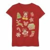 Licensed Character Girls 7-16 Disney Mickey & Minnie Gingerbread Cookies Tee -Licensed Character Shop unnamed file 3930