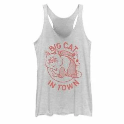 Licensed Character Disney / Pixar's Luca Machiavelli Big Cat In Town Juniors' Tank Top Banana