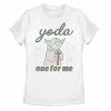 Licensed Character Juniors' Star Wars Yoda One For Me Animated Portrait Tee -Licensed Character Shop unnamed file 39419