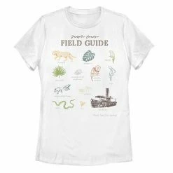 Licensed Character Disney's Jungle Cruise Juniors' Field Guide Poster Tee