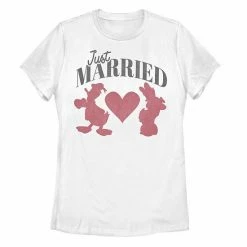 Licensed Character Disney's Mickey & Friends Donald & Daisy Just Married Tee