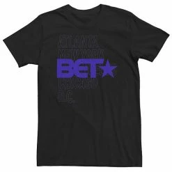 Licensed Character Big & Tall BET City Stack Logo Tee