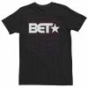 Licensed Character Big & Tall BET Black & White Logo Stack Tee -Licensed Character Shop unnamed file 39551