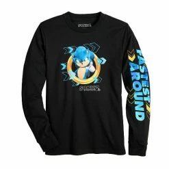 Licensed Character Boys 8-20 Sonic The Hedgehog Graphic Tee