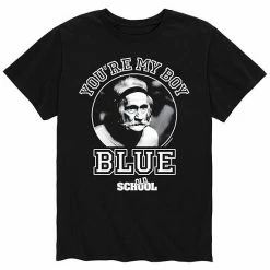 Licensed Character Men's Old School You're My Boy, Blue Tee