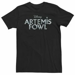 Licensed Character Big & Tall Artemis Fowl Metallic Logo Tee