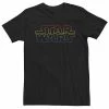 Licensed Character Men's Star Wars Outline Rainbow Logo Tee 2 Licensed Character Men's Star Wars Outline Rainbow Logo Tee -Licensed Character Shop unnamed file 39892