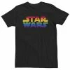 Licensed Character Men's Star Wars Rainbow Logo Tee 2 Licensed Character Men's Star Wars Rainbow Logo Tee -Licensed Character Shop unnamed file 39896
