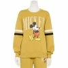 Licensed Character Disney's Mickey Mouse Juniors' "Mickey" Striped Sleeve Pullover -Licensed Character Shop unnamed file 399