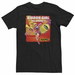 Licensed Character Big & Tall Arms Ribbon Girl The Airess Poster Tee