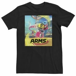 Licensed Character Big & Tall Arms Ribbon Girl Spring Man Battle Poster Tee