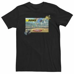 Licensed Character Big & Tall Arms Mechanica Ninjara Battle Arena Poster Tee
