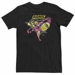 Licensed Character Big & Tall Arms Ribbon Girl Logo Tee