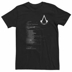Licensed Character Big & Tall Assassin's Creed Code Stack Tee