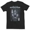 Licensed Character Big & Tall Assassin's Creed Long Live The Revolution Schematics Tee -Licensed Character Shop unnamed file 40016