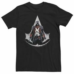 Licensed Character Big & Tall Assassin's Creed Unity Character Logo Tee