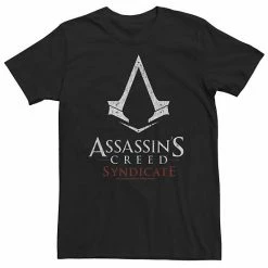 Licensed Character Big & Tall Assassin's Creed Syndicate Full Logo Tee