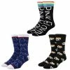 Licensed Character Men's Pink Floyd 3-Pack Crew Socks -Licensed Character Shop unnamed file 4017