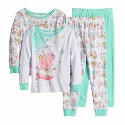 Licensed Character Toddler Girl Peppa Pig Tops & Bottoms Pajama Set