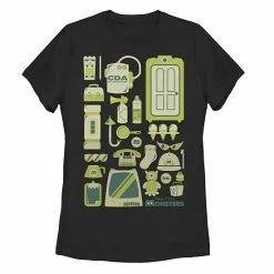 Licensed Character Disney's Monsters, Inc. Juniors' Icons Graphic Tee