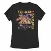 Licensed Character Juniors' Star Wars Millennium Falcon Color Ship Tee -Licensed Character Shop unnamed file 40404