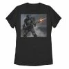 Licensed Character Juniors' Star Wars Mando Fire Portrait Tee -Licensed Character Shop unnamed file 40408