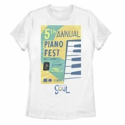 Licensed Character Disney / Pixar Soul Juniors' 5th Annual Piano Fest Graphic Tee