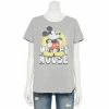 Licensed Character Disney's Mickey Mouse Women's Graphic Tee 2 Licensed Character Disney's Mickey Mouse Women's Graphic Tee -Licensed Character Shop unnamed file 4046