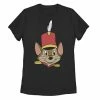 Licensed Character Juniors' Disney Dumbo Timothy Q. Mouse Big Face Tee -Licensed Character Shop unnamed file 40513
