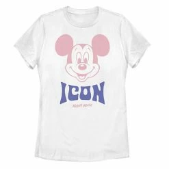Licensed Character Disney's Mickey Mouse & Friends Juniors' Icon Graphic Tee