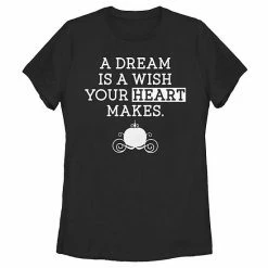 Licensed Character Disney's Cinderella Juniors' Dream Carriage Graphic Tee