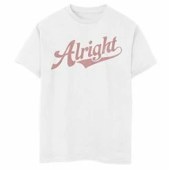 Licensed Character Boys 8-20 Fifth Sun Alright Graphic Tee Navy
