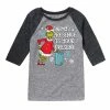 Licensed Character Boys 8-20 Dr. Seuss How The Grinch Stole Christmas Present Raglan Graphic Tee -Licensed Character Shop unnamed file 4081