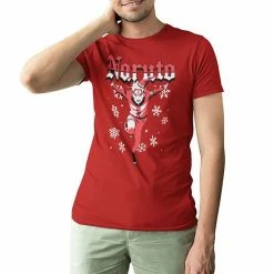 Licensed Character Men's Holiday Character Tees Medium Red -Licensed Character Shop unnamed file 41