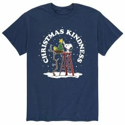 Licensed Character Men's Peanuts Christmas Kindness Tee Black -Licensed Character Shop unnamed file 4109