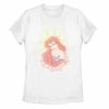 Licensed Character Juniors' Disney The Little Mermaid Ariel Floral Sunshine Tee -Licensed Character Shop unnamed file 41108