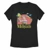 Licensed Character Juniors' Disney's The Little Mermaid Classic Movie Logo Tee -Licensed Character Shop unnamed file 41111