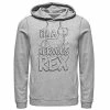 Licensed Character Men's Disney / Pixar Toy Story Nervous Rex Hoodie -Licensed Character Shop unnamed file 41117