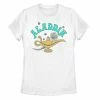 Licensed Character Juniors' Aladdin Genie Lamp Pattern Tee Shirt -Licensed Character Shop unnamed file 41129
