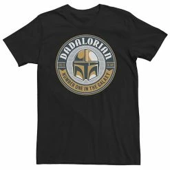 Licensed Character Big & Tall  Star Wars The Mandalorian Number One In The Galaxy Tee