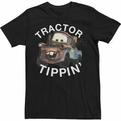 Licensed Character Big & Tall Cars Tippin Movie Quote Tee