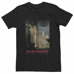Licensed Character Big & Tall Blade Runer Black Lotus Street Poster Tee